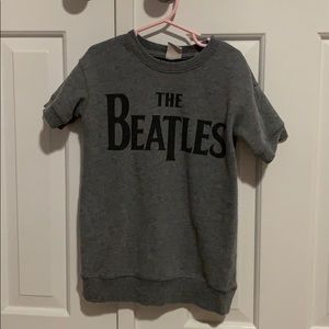 Short sleeve Beatles sweatshirt